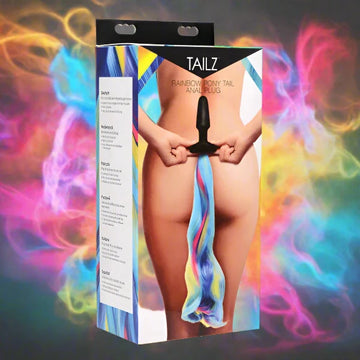 Rainbow Pony Tail Anal Plug Butt Plugs My Amazing Fantasy